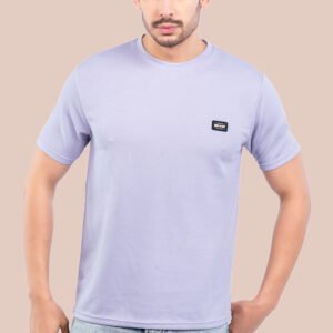 Round Neck T-shirt Light Lavender