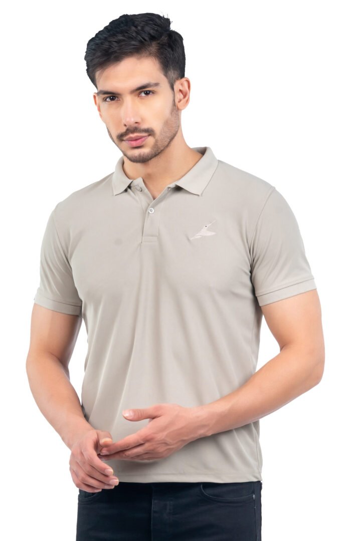 01-POLO T-SHIRT(Aluminium)