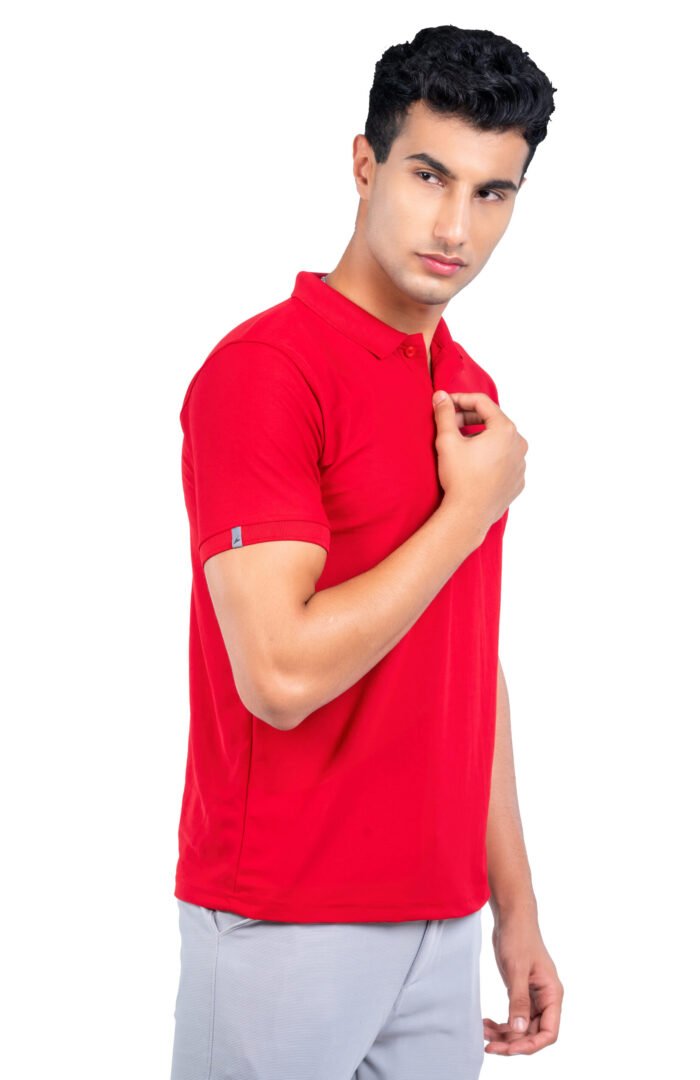 01-POLO T-SHIRT(Arrow Red) Main 1