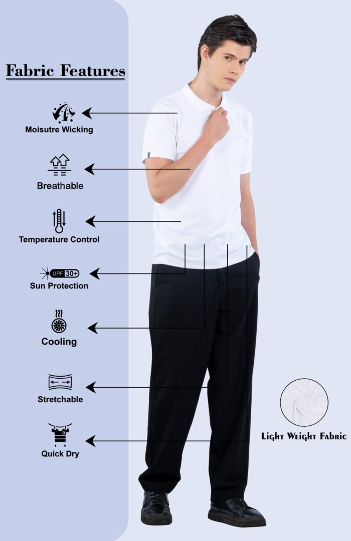 02-POLO T-SHIRT(White)