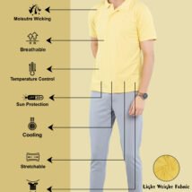 02-POLO T-SHIRT(Yellow)