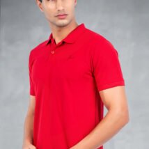 03-POLO T-SHIRT(Arrow Red)