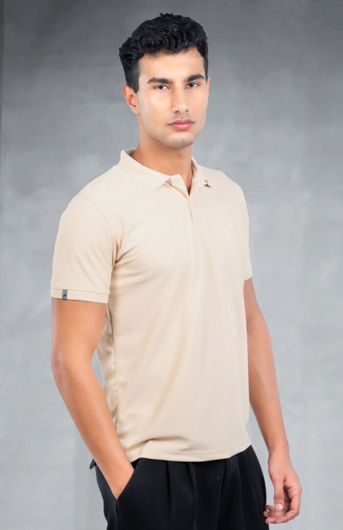 03-POLO T-SHIRT(Beige)