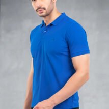 03-POLO T-SHIRT(Imperial Blue)