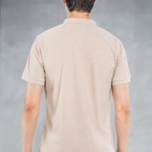 04-POLO T-SHIRT (Beige Melange)
