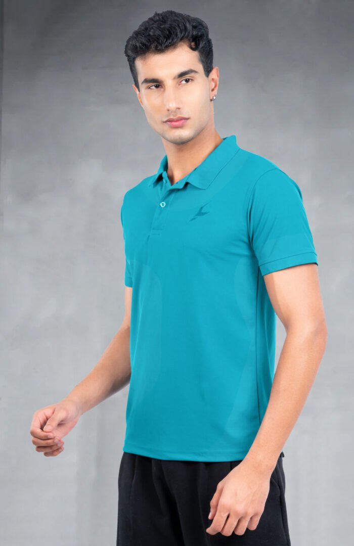 05-POLO T-SHIRT(Harbour Blue)