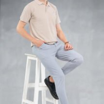 06-POLO T-SHIRT (Beige Melange)