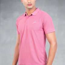 06-POLO T-SHIRT(Heather Rose)