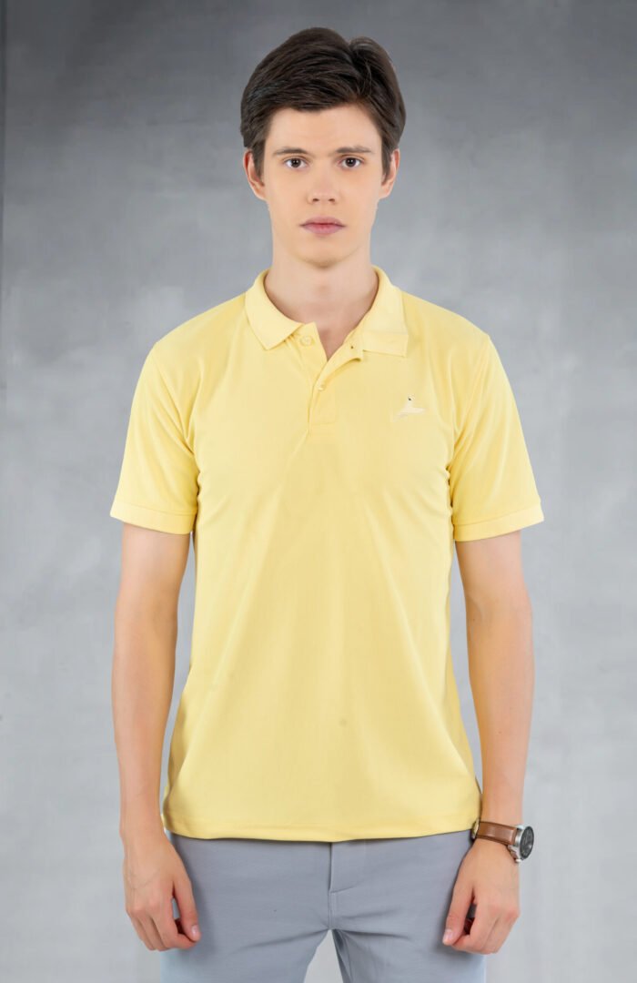 06-POLO T-SHIRT(Yellow)