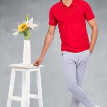 07-POLO T-SHIRT(Arrow Red)