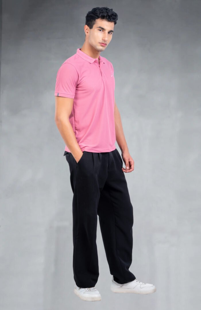 07-POLO T-SHIRT(Heather Rose)