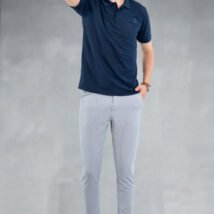 07-POLO T-SHIRT(Navy)