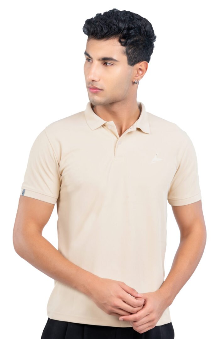 01-POLO T-SHIRT(Beige)