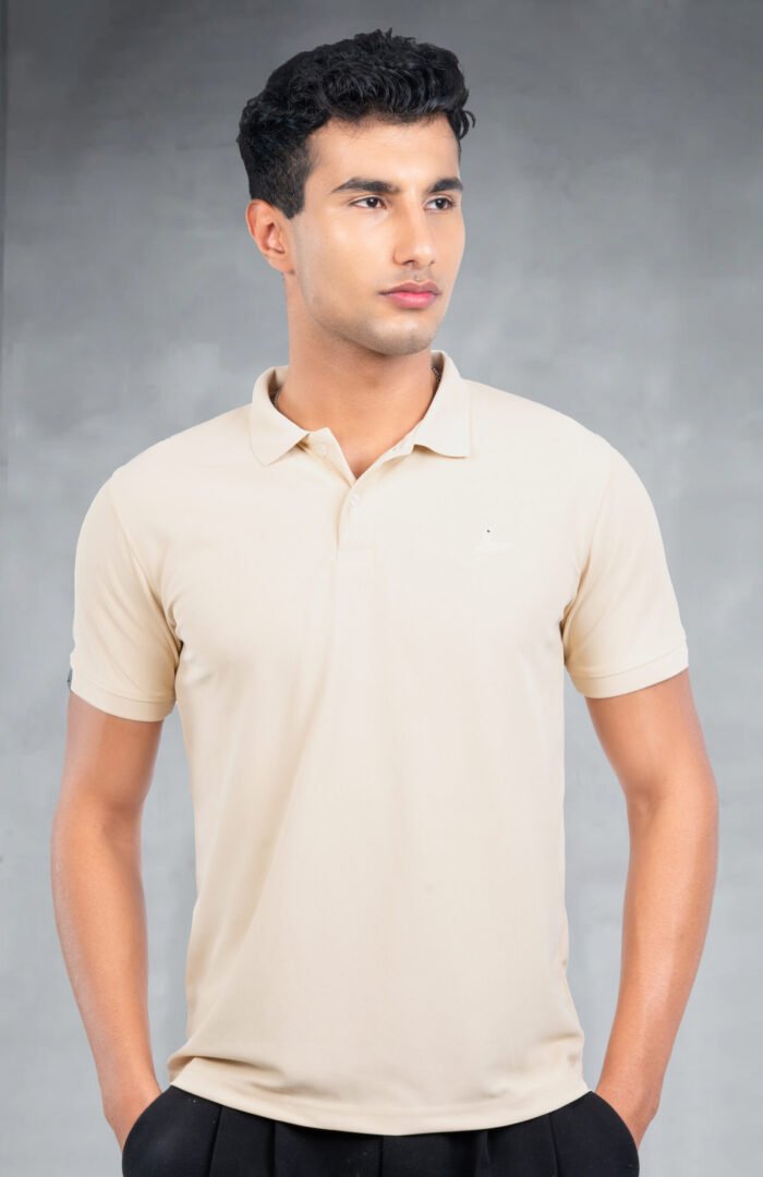 05-POLO T-SHIRT(Beige)