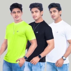 Pick Any 3 - Dry-fit Round neck T-shirt