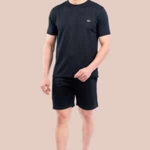 Shorts and T-shirt combo Black