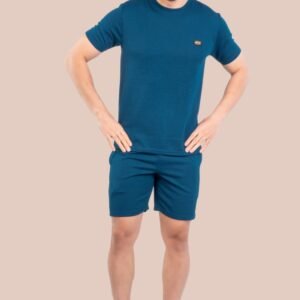 Shorts and T-shirt combo Airforce Blue