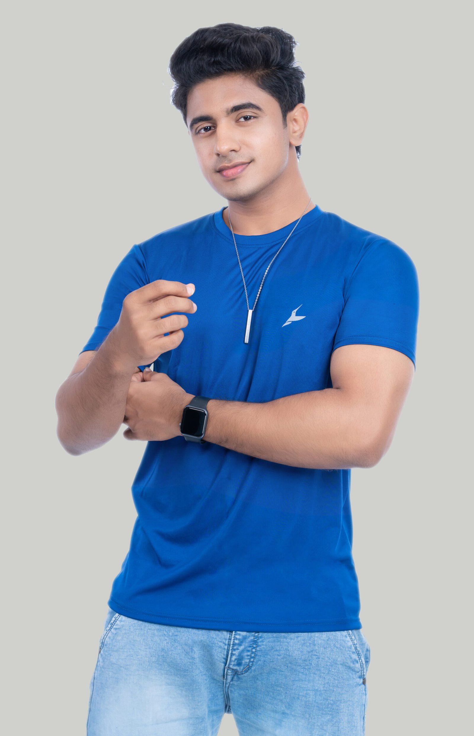 Dry-fit Round neck T-shirt