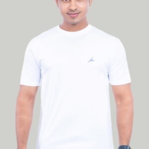 Dry-fit Round neck T-shirt Navy Blue